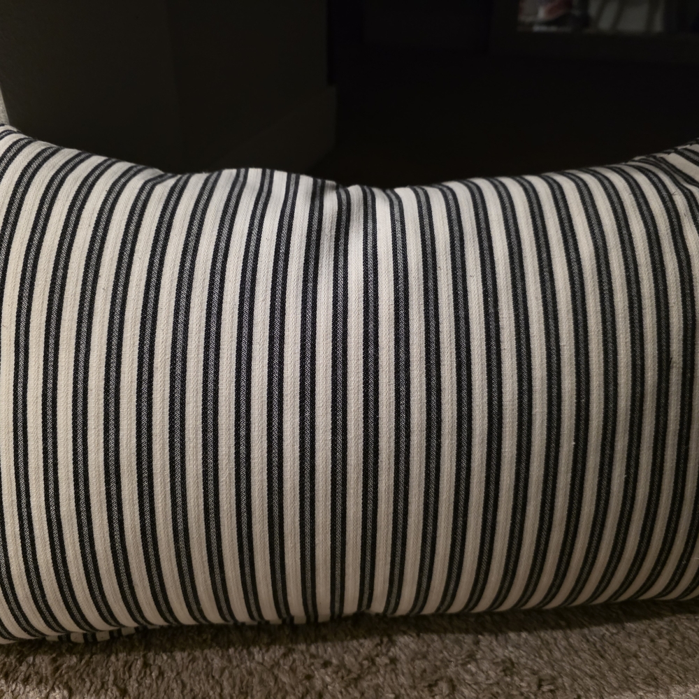 Striped Love Accent Pillow - Picture 2 of 2